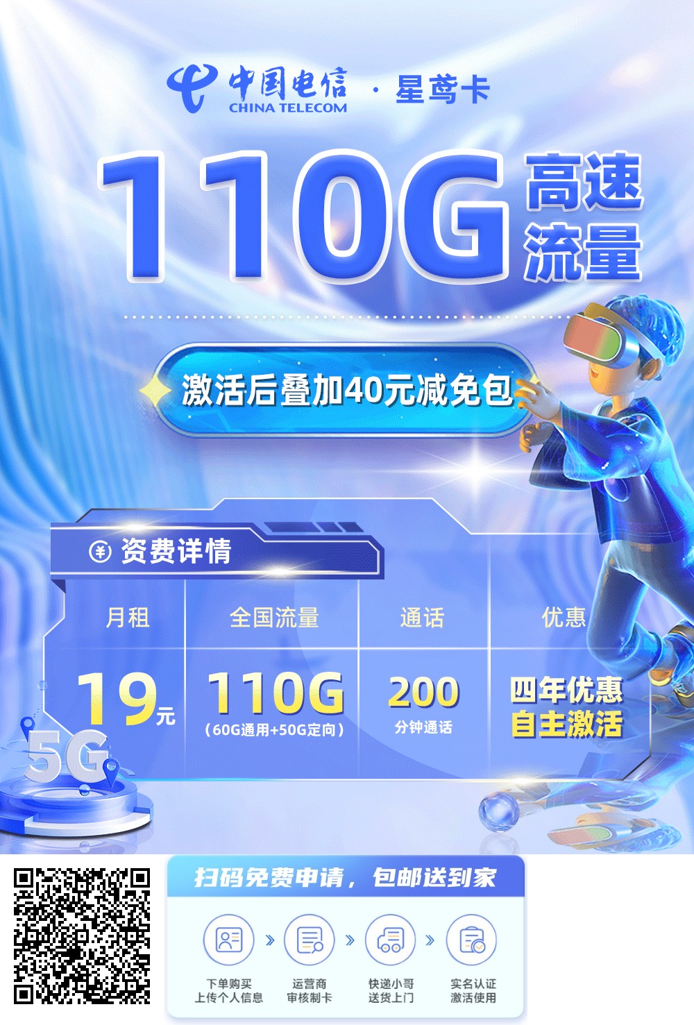 2025年10月19日最新流量卡推荐，免费申请，发全国，包邮到家