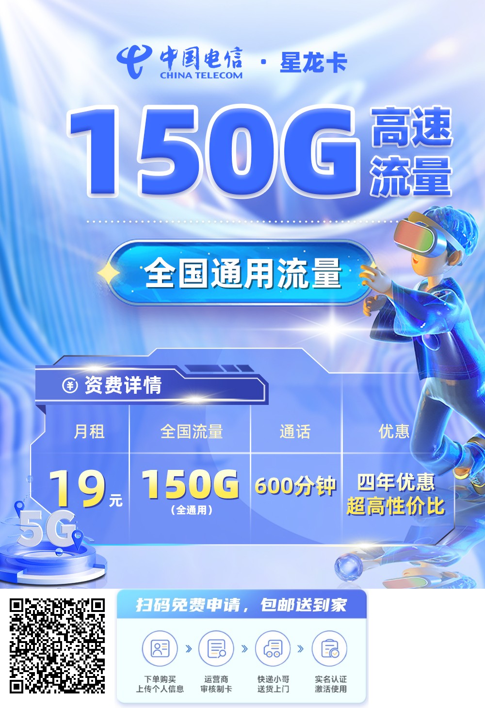2025年12月05日最新流量卡推荐，免费申请，发全国，包邮到家