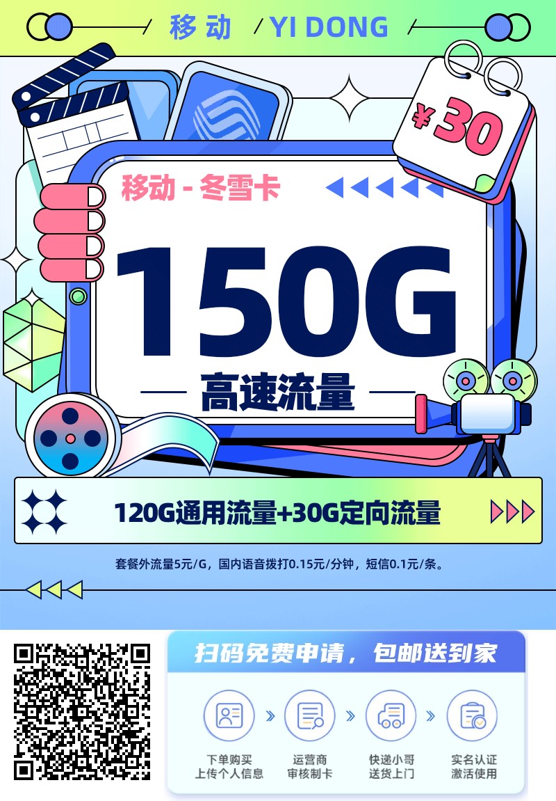 2025年12月18日最新流量卡推荐,免费申请,发全国,包邮到家