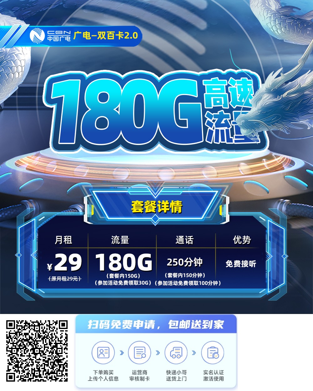 2025年(最新)天津流量卡推荐高性价比,联通移动电信广电卡,每日更新,免费申请