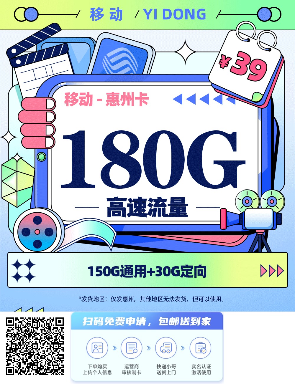 2025年(最新)广东流量卡推荐高性价比,联通移动电信广电卡,每日更新,免费申请