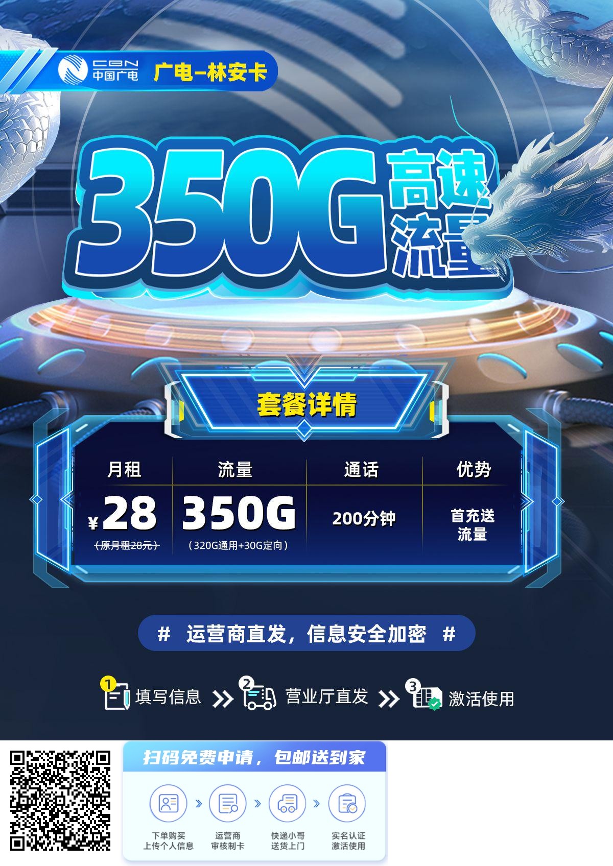 [吉林]2026年(最新)便宜流量卡推荐，每日更新，联通电信移动广电流量卡！