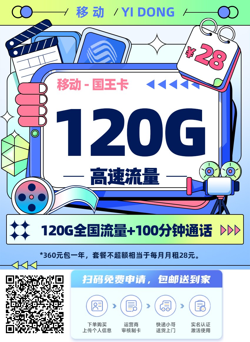 2025年(最新)北京流量卡推荐高性价比，联通移动电信广电卡，每日更新，免费申请