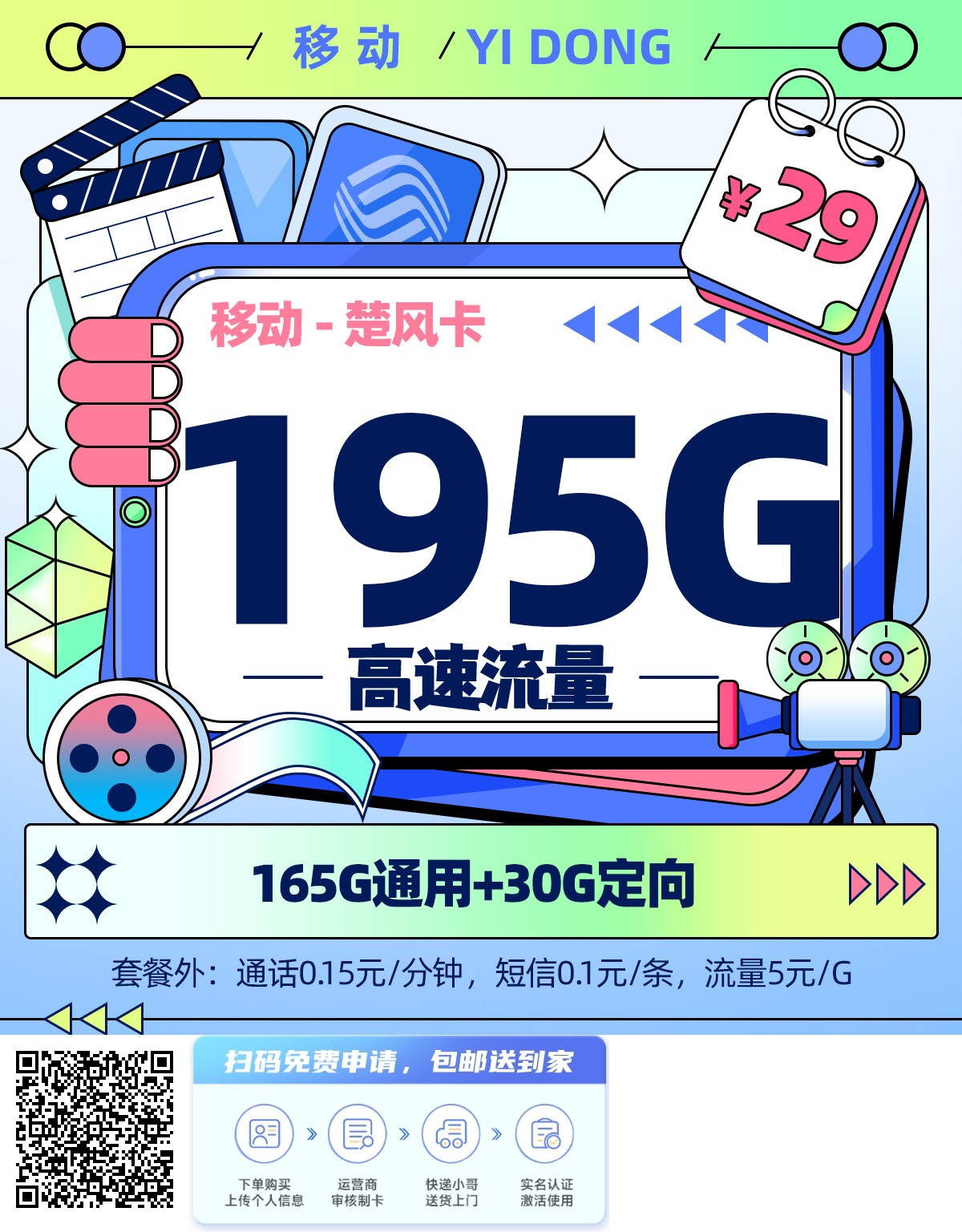 2025年(最新)江苏流量卡推荐高性价比，联通移动电信广电卡，每日更新，免费申请